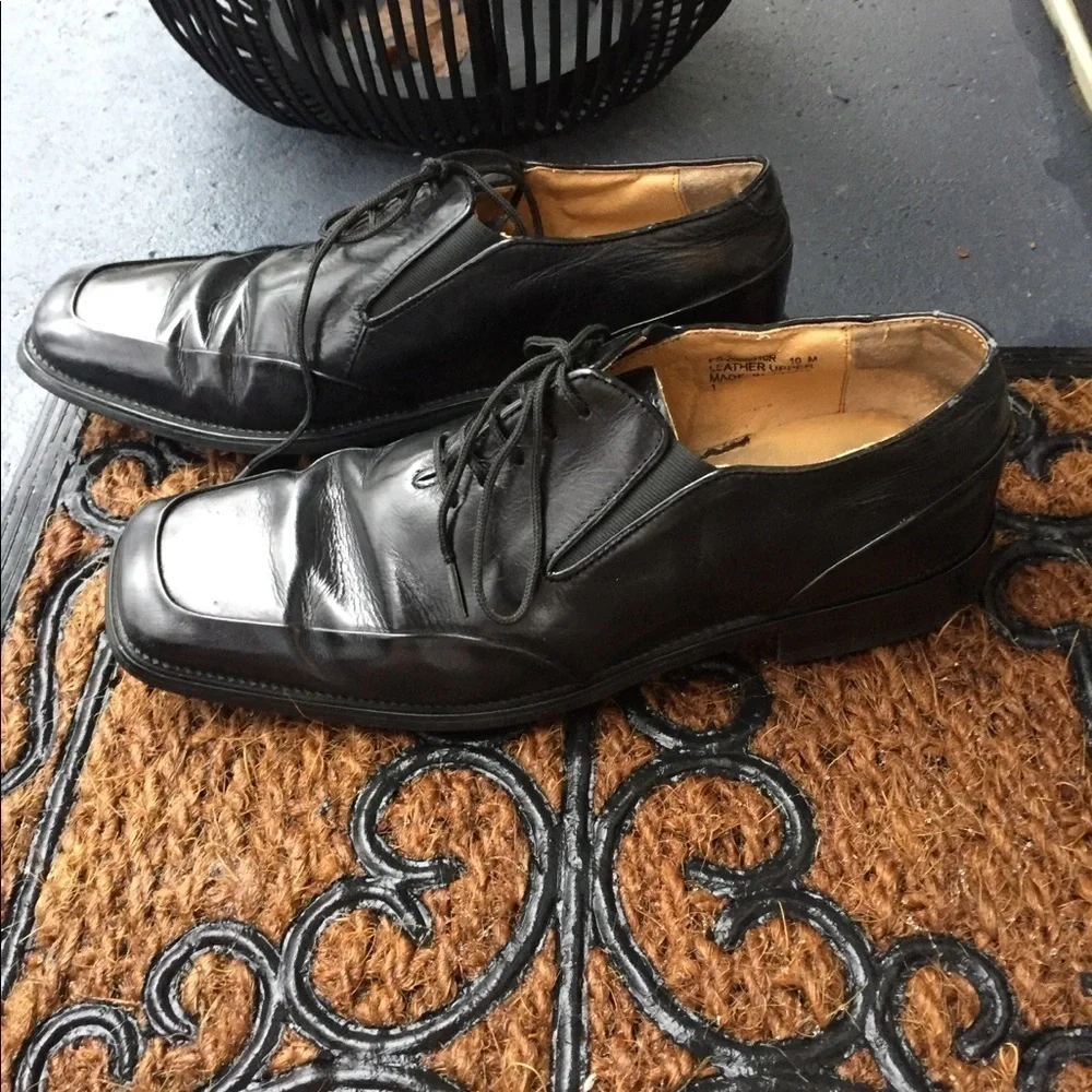 Fratelli Rossetti Black Oxford Men’s Dress Shoes